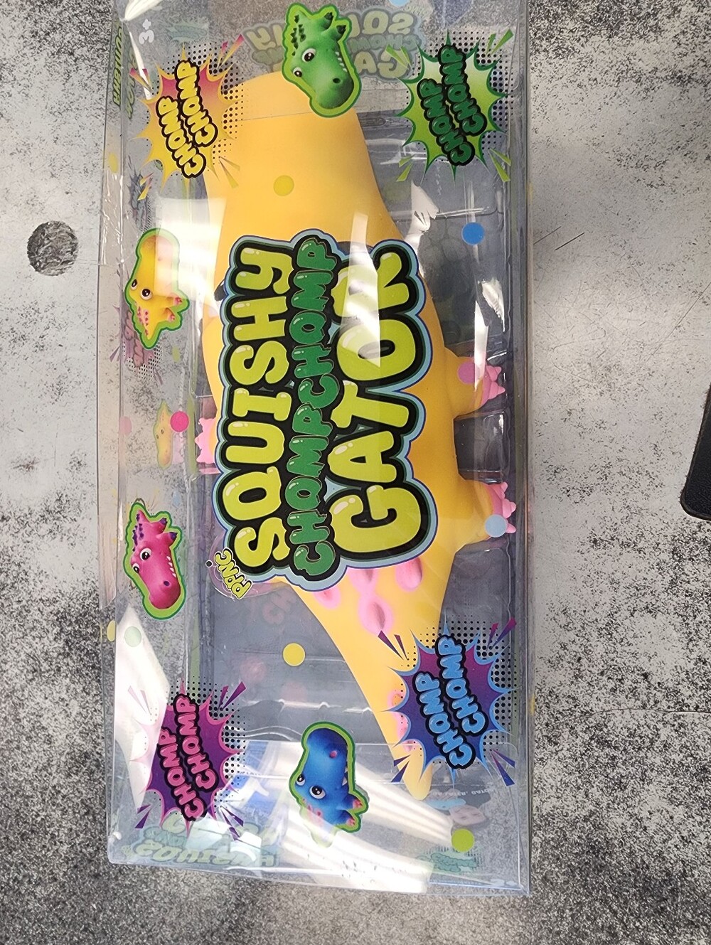 Gator Yellow Squishy
